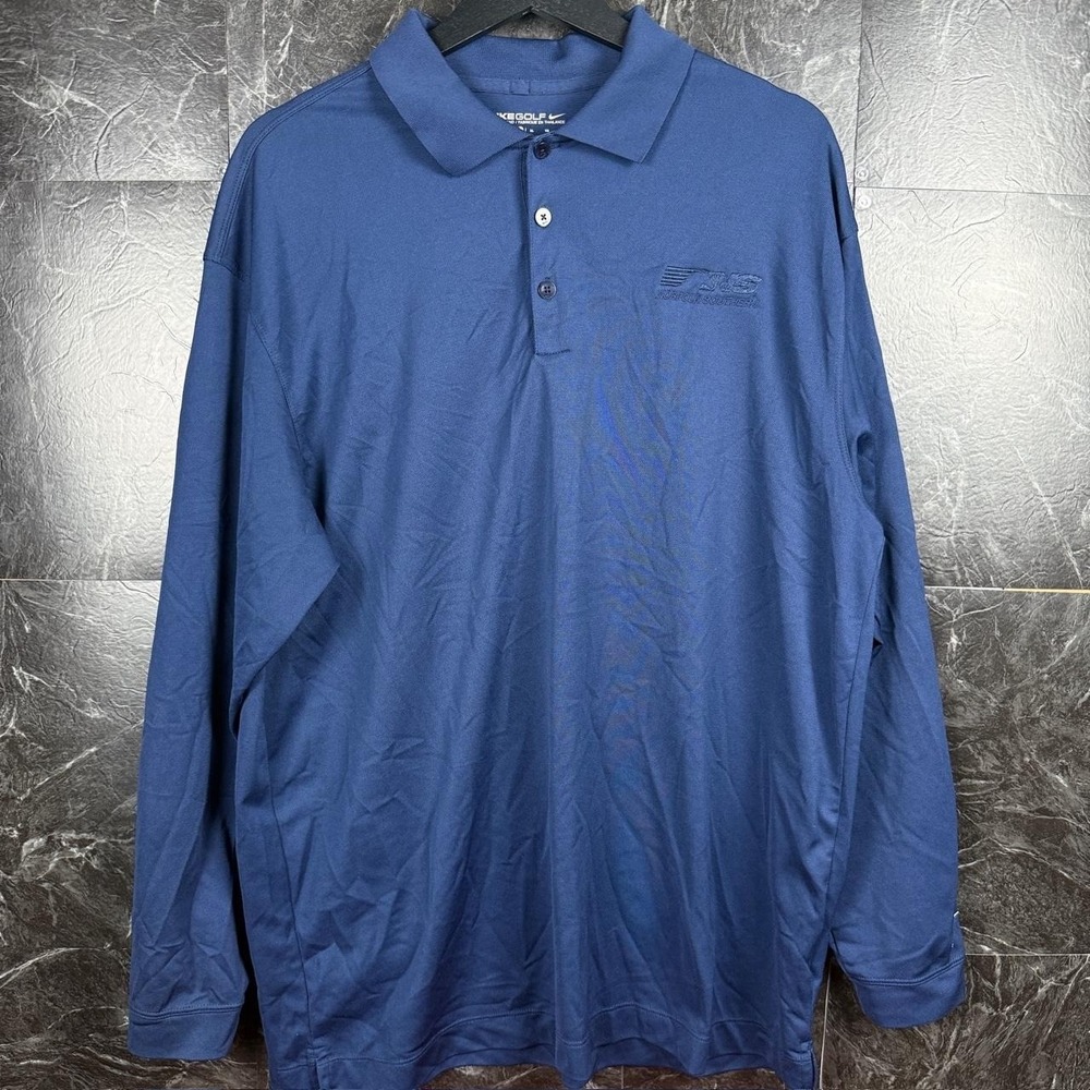 Nike Golf Dri-FIT Retro Tech Sleeve Shirt XL EMBROIDERED - Picture 1 of 5